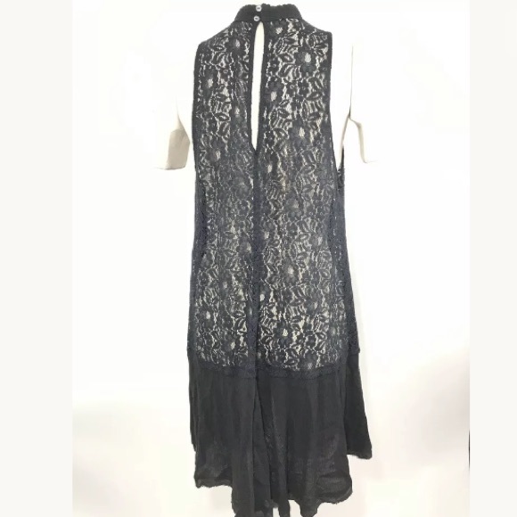 Free People Tell Tale Heart Dress Lace Cut Out - Picture 4 of 8